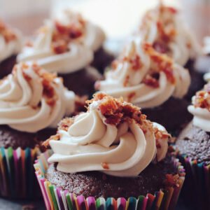 Cupcakes aux fraises