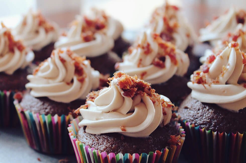 Muffins à la banane et noix de pécan